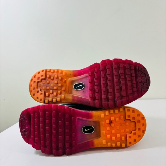 Nike Air Max Women's Green Orange Running Sneakers Shoes Size 8 621078-305 - Picture 7 of 9